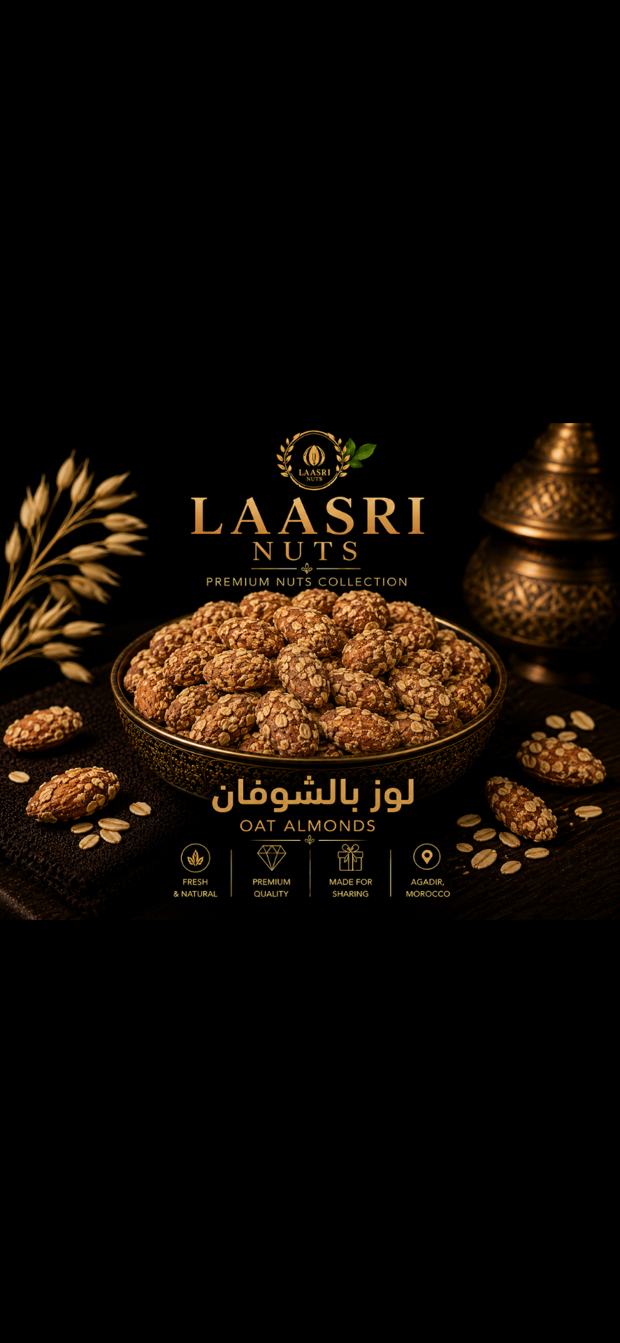 Amandes à l'avoine