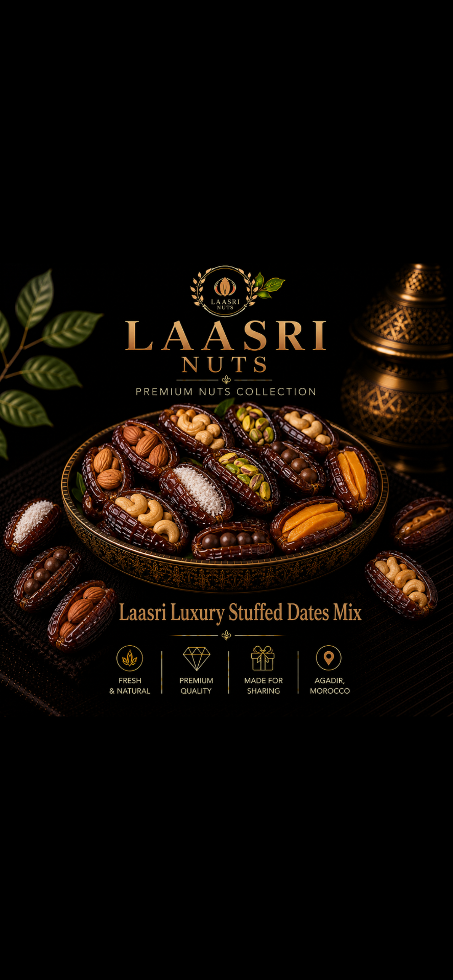 Coffret Dattes Fourrées Luxury
