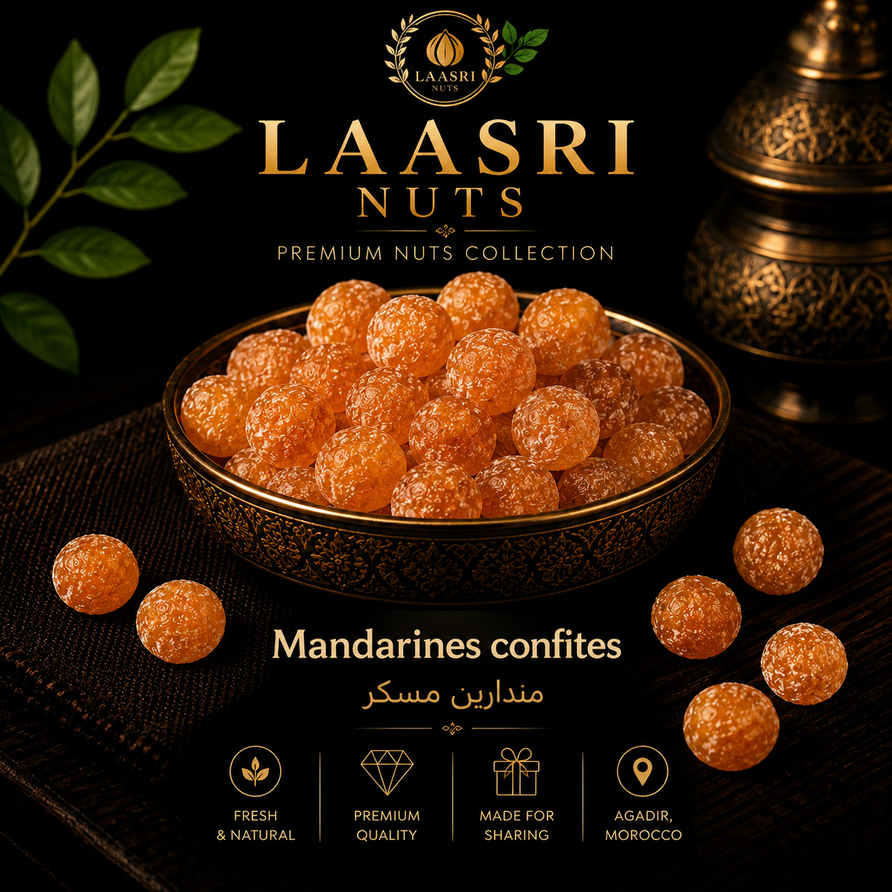 Mandarines confites