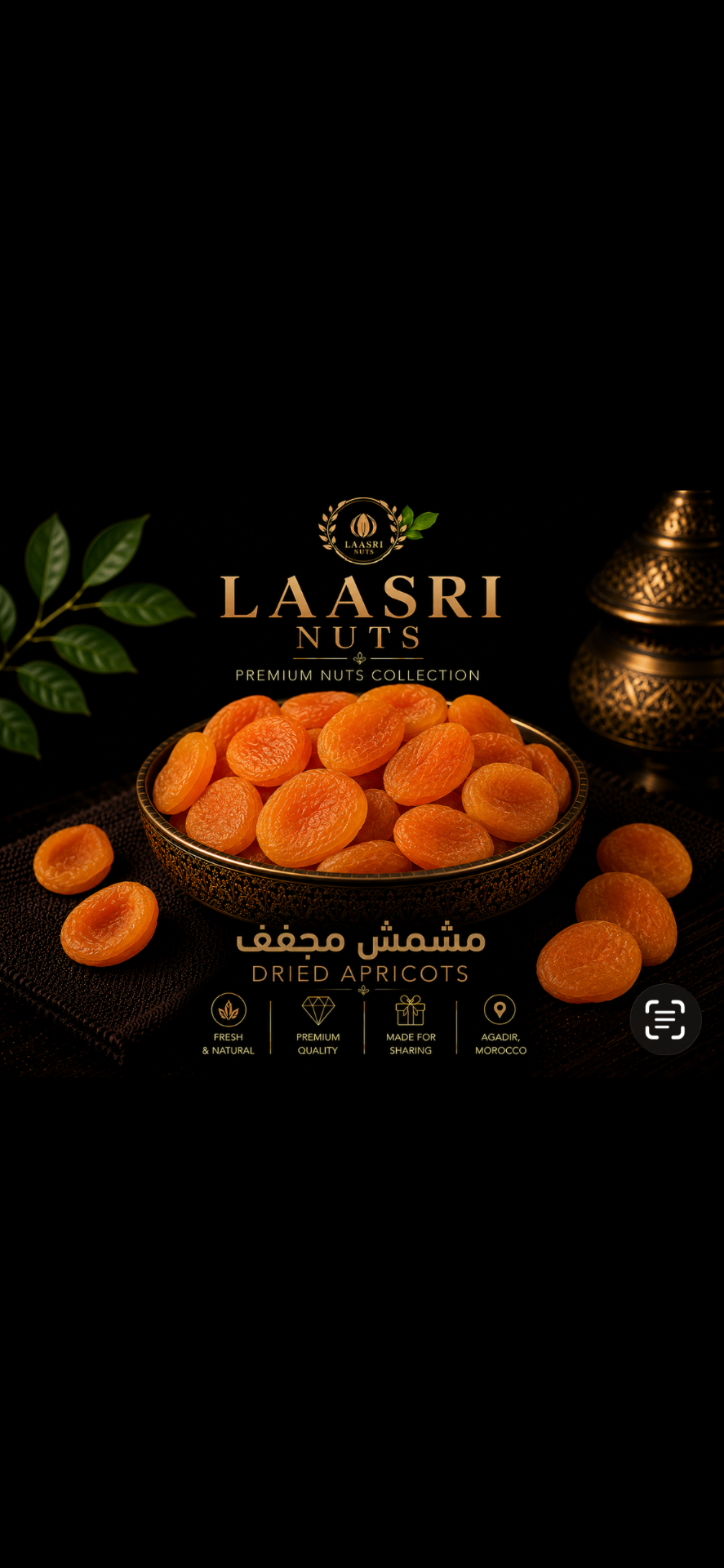 Abricots séchés